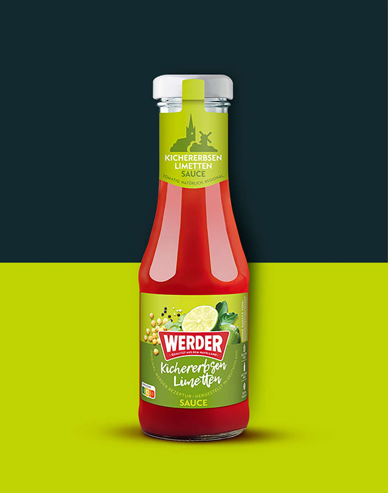 Kichererbsen Limetten Sauce