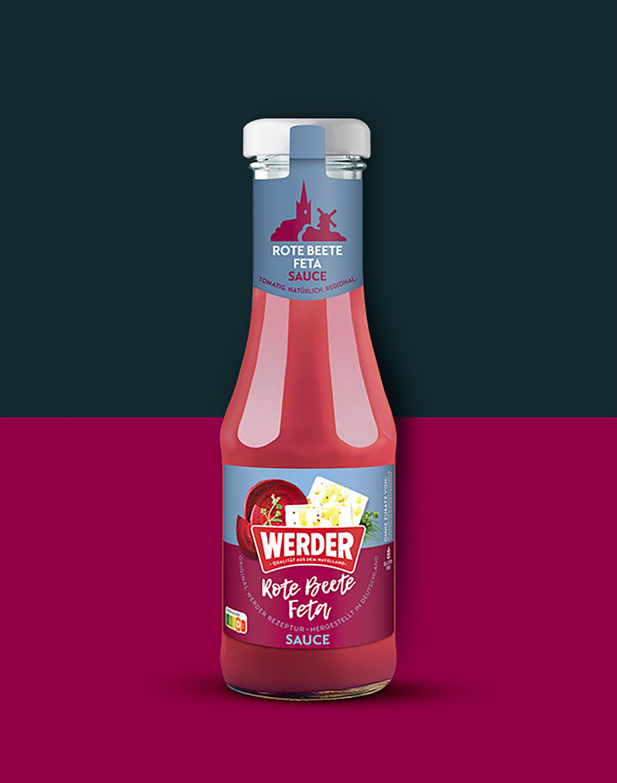 Rote Beete Feta Sauce